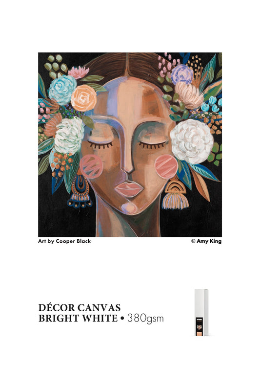 Decor Canvas Bright White 380gsm - GDCBW